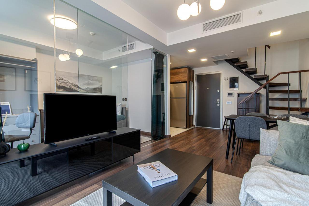 Sleek Residence Flat With Great Location In Sisli イスタンブール エクステリア 写真